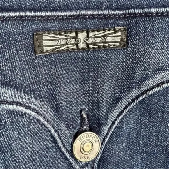 Hudson Collin Flap Skinny Jeans Size 30 - Picture 9 of 10